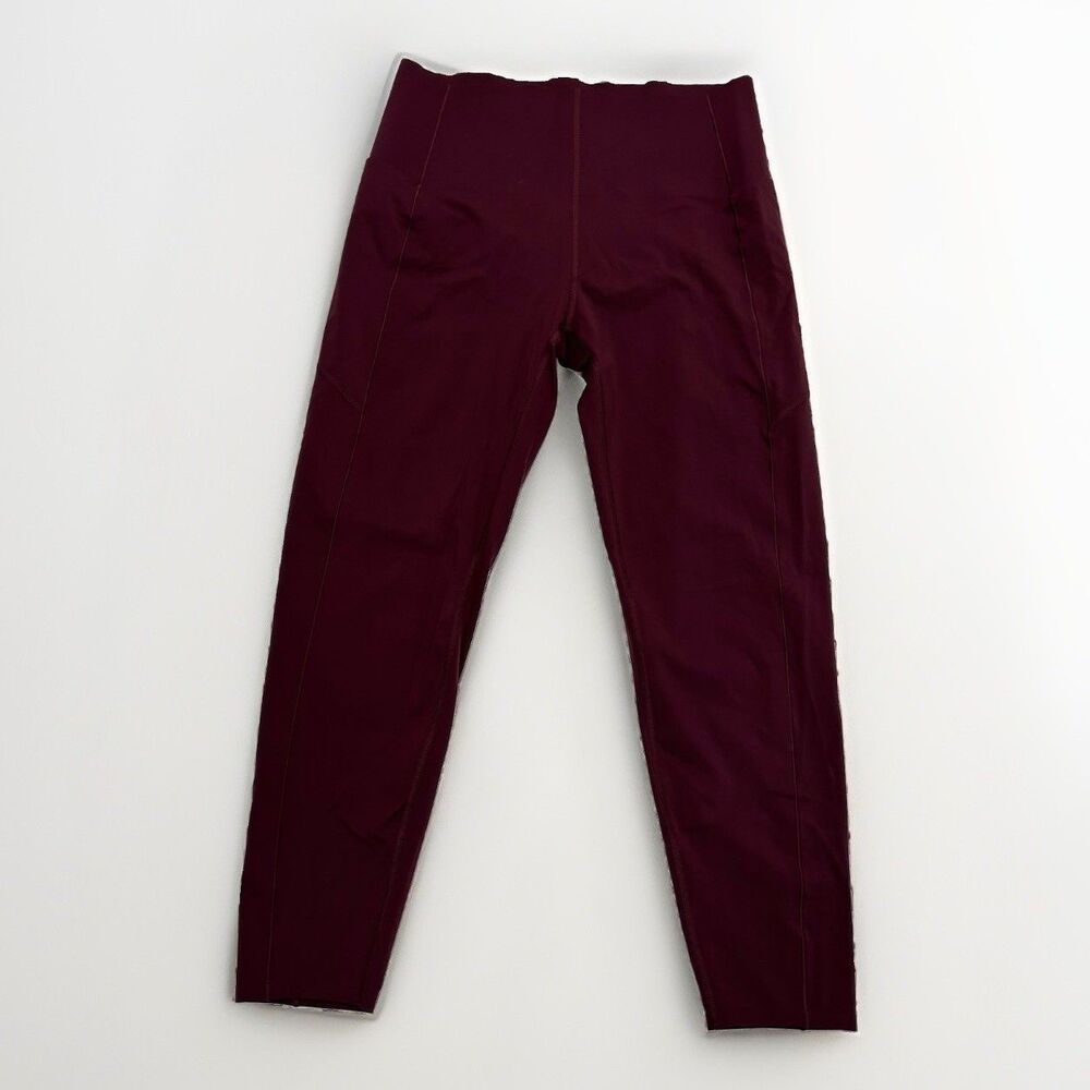 Sweaty Betty Leggings Womens Size 10 Cropped Athletic Red Workout Power